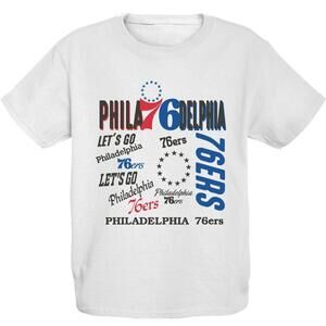 Blue 84 Unisex  Nba  Youth T-Shirt White
